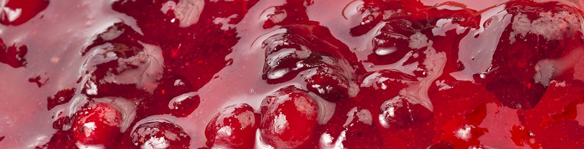 Fruchtzubereitung Erdbeere für Milchprodukte in Detailansicht