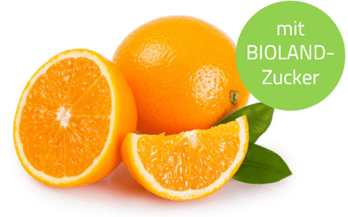 Orange kbA mit BIOLAND-Zucker