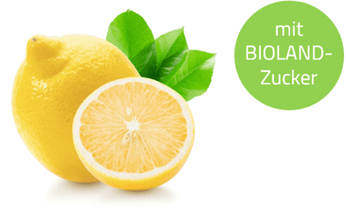 Zitrone kbA mit BIOLAND-Zucker