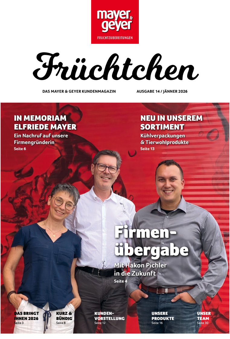 Unser aktuelles Kundenmagazin