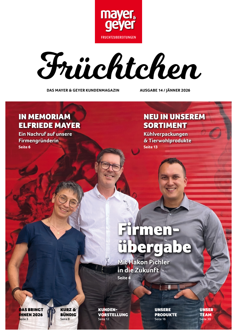 Unser aktuelles Kundenmagazin