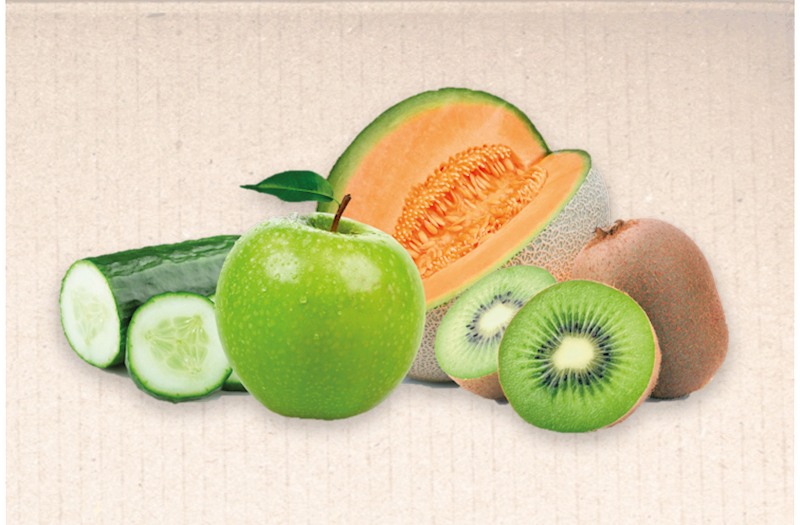 Frucht Gemüse Mix Grün