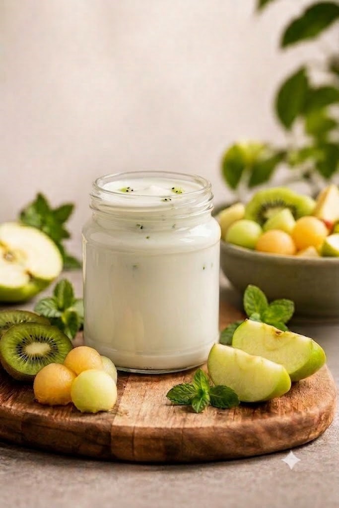 Sommersorte Apfel Kiwi Melone