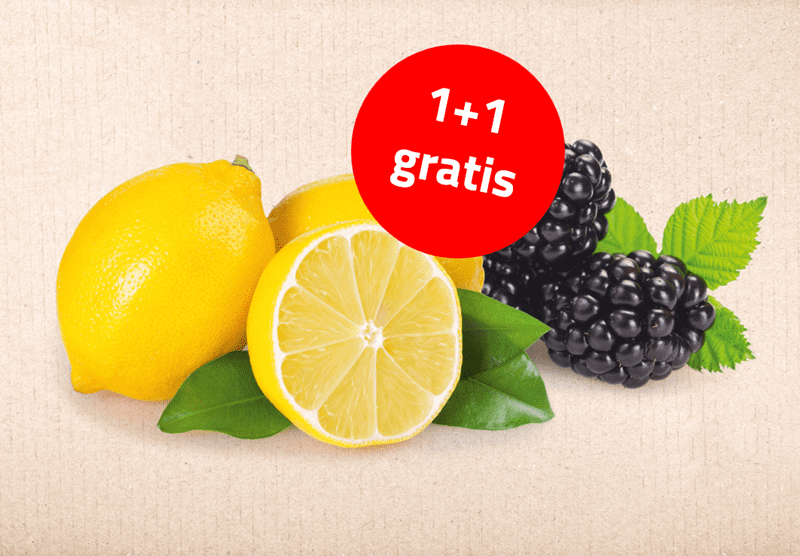Brombeere Zitrone kbA Aktion 1 + 1 gratis