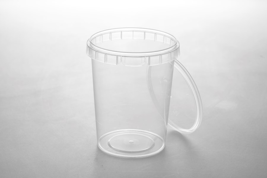 Einwegbecher PP-Becher mit Deckel 520 ml